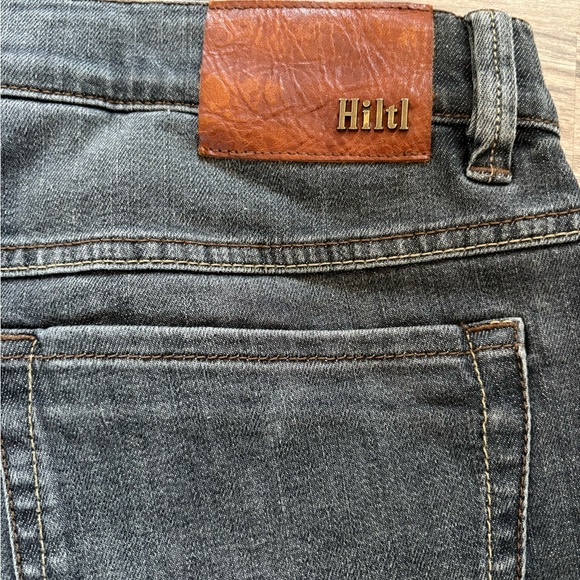 Hiltl The Ultimate Trouser Jeans Mens Size 34x29 Blue Grey Straight Leg - Picture 4 of 9